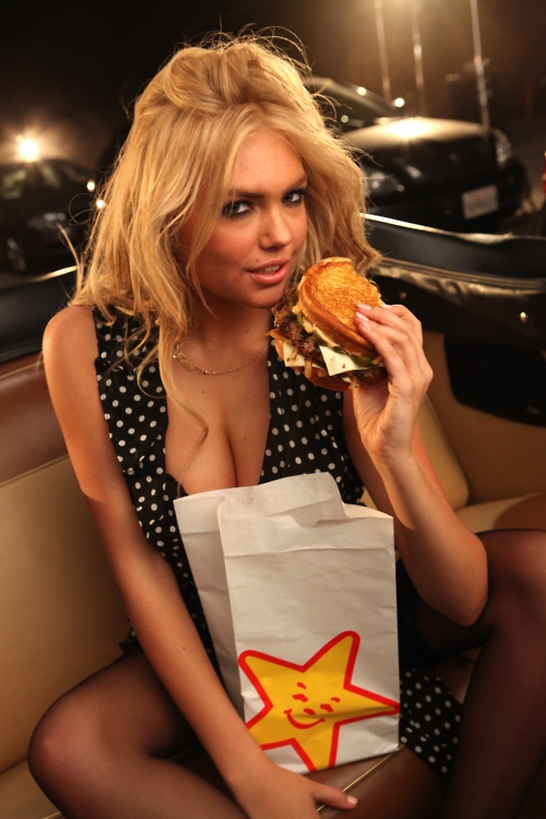 Returning to the news model Kate Upton is the new face of Carl's Jr Adam